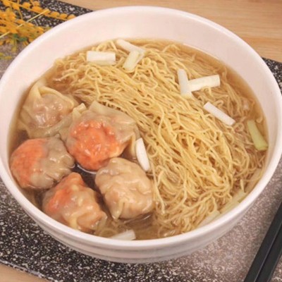 整箱商用50斤全蛋竹升湿面云吞面广东手工面条餐饮店批发水煮冷面图3
