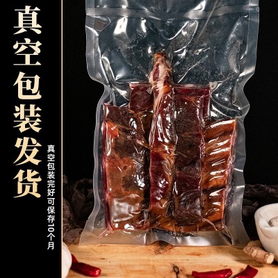 恩施正品腊排骨烟熏土猪肉切好剁好柴火自制风干五花腊肉特产批发图4