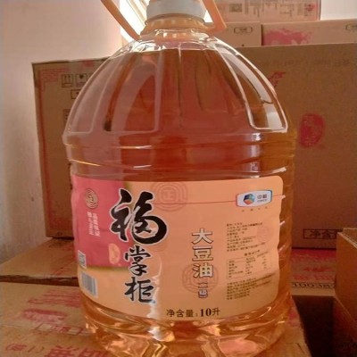 一级大豆油 烹饪无油烟 营养健康 精选优质大豆 中粮福掌柜