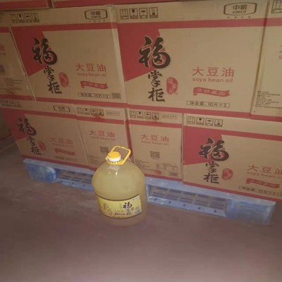 非转基因大豆油 优质原材料 浓香味全 浸出工艺 高质量 中粮福掌柜图2