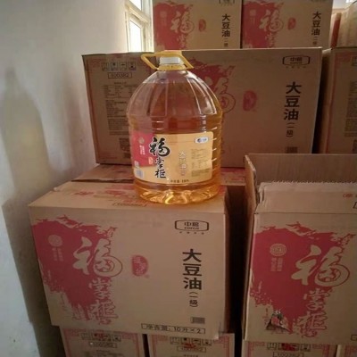 非转基因大豆油 优质原材料 浓香味全 浸出工艺 高质量 中粮福掌柜