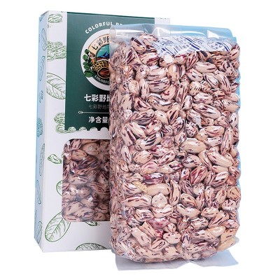 七彩野地花生米400g/袋真空装 云南七彩花生米新货 生花生仁厂家图4