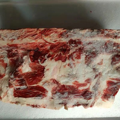 带肉牛脊骨冷冻商用牛脊骨煲汤用牛脊骨火锅食材厂家批发牛脊骨图2