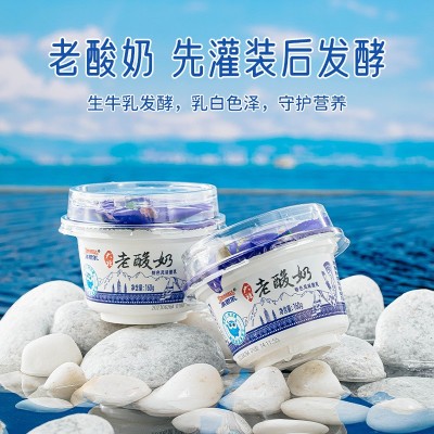 来思尔老酸奶整箱160g*12盒云南大理高原原味发酵儿童酸牛奶图3