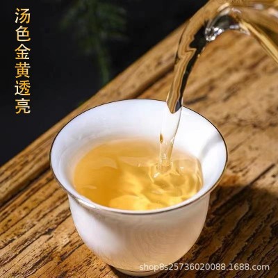 2015年云南普洱茶批发勐库临沧冰岛生茶饼茶357克古树茶 厂家直销图3