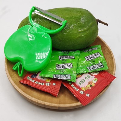 生芒果新鲜酸芒果生吃酸脆青芒果孕妇水果腌制辣嘢海南生牙芒包邮图2