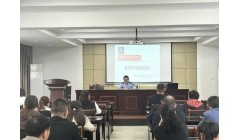 江苏省如皋市市场监管局长江分局开展中大型餐饮单位食品安全知识培训