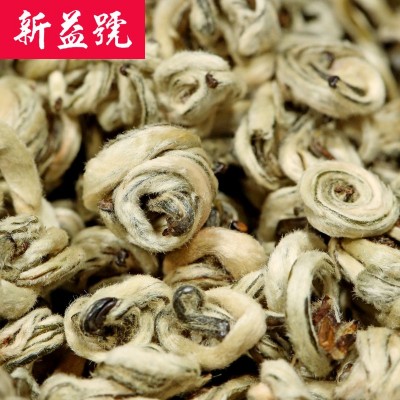 碧螺春2023新茶春茶新益号雪螺嫩芽单芽云南品质绿茶500g散装图2