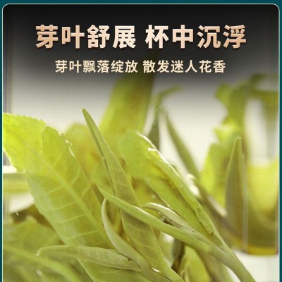 新益号碧螺春绿茶2023新茶春茶云南绿茶散装茶叶500g香碧螺滇绿茶图2