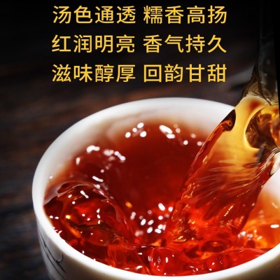 新益号糯米香普洱茶熟茶 迷你小沱茶叶 散装500g盒装厂家直销图4