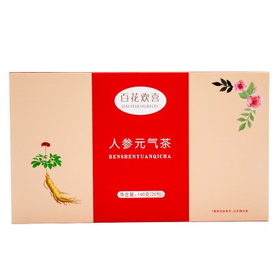 人参元气茶 玫瑰山楂组合代用袋泡元气茶 厂家批发图4
