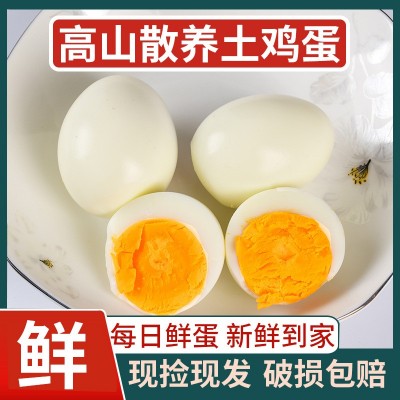 枞乡情农家高山散养土鸡蛋 小枞现捡现发新鲜土鸡蛋批发图2