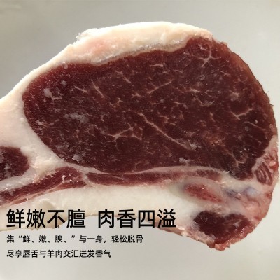 羊肉法式小切羊排烧烤食材半成品西餐厅烧烤批发好羊扒 法式羊排图4