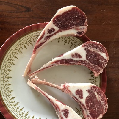 羊肉法式小切羊排烧烤食材半成品西餐厅烧烤批发好羊扒 法式羊排图2