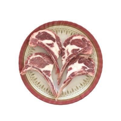 羊肉法式小切羊排烧烤食材半成品西餐厅烧烤批发好羊扒 法式羊排图5