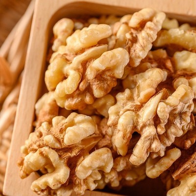 新货奶香椒盐熟新疆核桃仁无壳纸皮坚果零食批发抖音微商一件代发