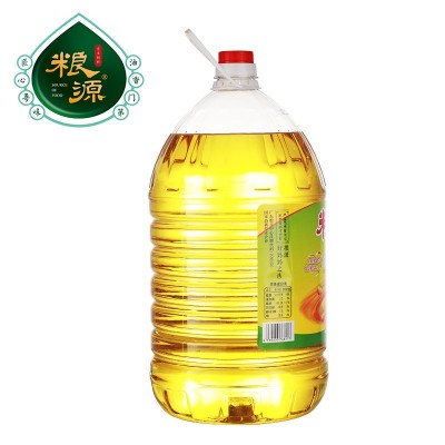 佛山厂家粮源餐饮食用大豆油批发 桶装10L成品一级大豆油图2