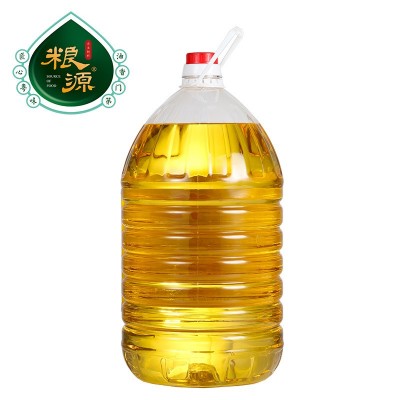 粮源大豆油罐装餐饮豆油10L饭店烹饪烘焙一级大豆油批发图2