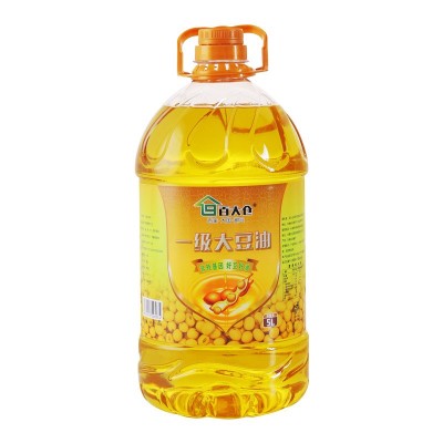 食用油批发色拉油非转基因百大仓正品厂家直销东北特产一级大豆油图5