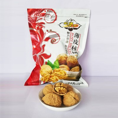 薄皮核桃新疆和田特产办公室休闲零食供应核桃500g厂家直销包邮图3