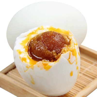 云邮牌高邮咸鸭蛋65克红沙油鲜细嫩熟流油黄泥牛油非海鸭蛋图4