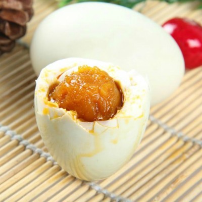 云邮流油高邮咸鸭蛋55克熟流油黄泥牛油初生咸鸭蛋非海鸭蛋图5