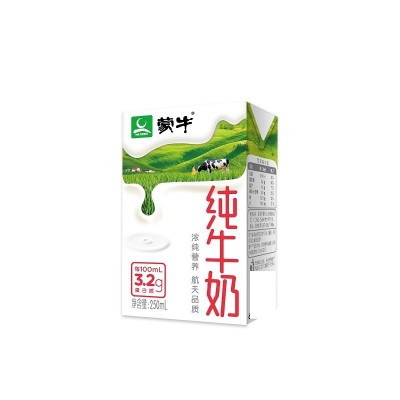 蒙牛特通专供利纯牛奶250ml*24盒 利乐包全脂灭菌乳整箱图3
