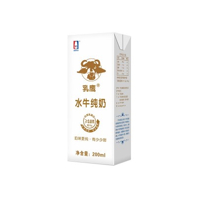 厂家直供 批发南国乳业乳鹰水牛纯奶礼盒装 200ml*12盒 纯水牛奶图5