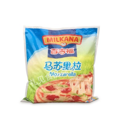 广东包邮 马苏里拉芝士碎 披萨焗饭拉丝 奶油奶酪丝条3kg图3