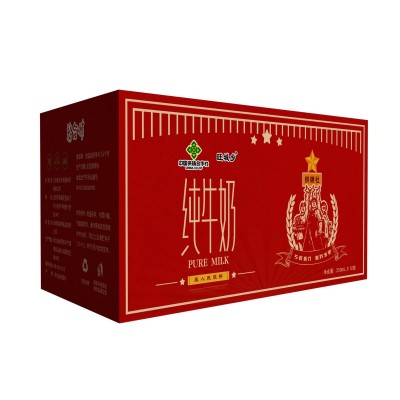 旺城乡全脂纯牛奶整箱批发250ml*12盒装/营养早餐奶图5