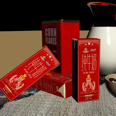 旺城乡全脂纯牛奶整箱批发250ml*12盒装/营养早餐奶图3