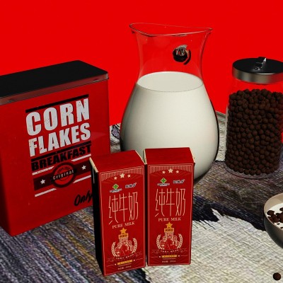 旺城乡全脂纯牛奶整箱批发250ml*12盒装/营养早餐奶图4