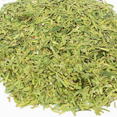 新茶袋泡茶原料绿茶沫 茶片龙井茶碎茶绿茶散装茶末500克批发优惠图3