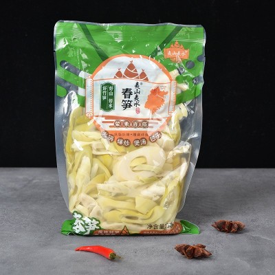 福建夷山夷水清水笋春笋斜切片火锅笋500g/袋新鲜小笋竹笋批发图3
