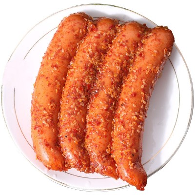 香辣烤肠批发网红纯脆皮肠肉肠火腿肠泡面食材开袋即食小零食商用图5