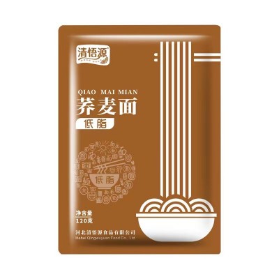 清悟源厂家直销荞麦面拉面120g半干面鲜面条餐饮面菠菜面火锅切面图5