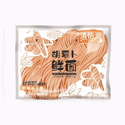清悟源胡萝卜鲜面鲜制半干面400g装筋道爽口代发厂家直发图5