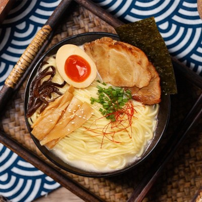 网红非油炸日式豚骨拉面番茄浓香速煮面条238g盒装上海食品厂家图4