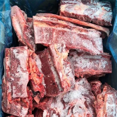 新西兰135牛脊骨 一件18公斤肉多带排 牛脊骨大量批发 量大优惠图3