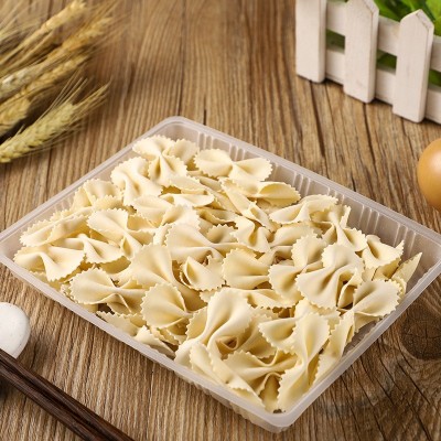 批发魏大姐宝宝蝴蝶面 蔬菜面三文鱼胡萝卜挂面 非油炸面条100g袋图3