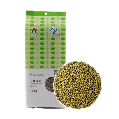 有机绿豆400g真空袋装散装批发新货农家五谷杂粮绿豆汤东北绿豆图5