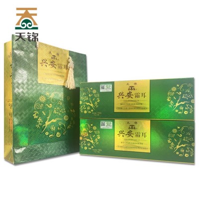 天锦有机兴安霜耳礼盒150g*2条黑龙江有机火锅木耳干货厂家批发图5