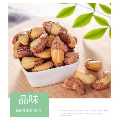 【源头工厂】特大A180紫皮腰果（250克/包）盐焗炭烧腰果批发图4