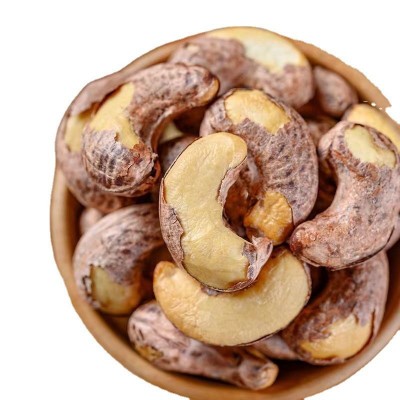 【源头工厂】特大A180紫皮腰果（250克/包）炭烧腰果批发年货图5