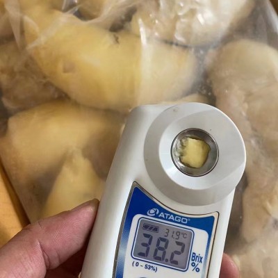 榴莲肉冷冻泰国金枕头无核烘焙榴莲果肉商用批发披萨千层月饼馅图3