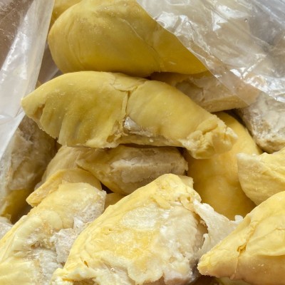 榴莲肉冷冻泰国树熟A+级金枕头袋装披萨烘焙带核班戟千层榴莲冻肉图3