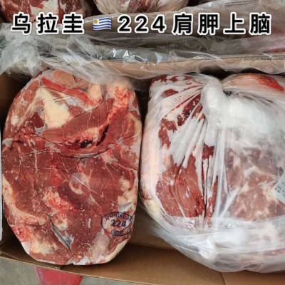 冷冻进口牛肉一手货源支持式样一件起发乌拉圭224肩甲上脑图2