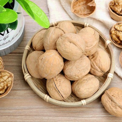 新疆特产纸皮核桃代发185薄皮核桃500g手捏薄壳纸皮生核桃批发图3