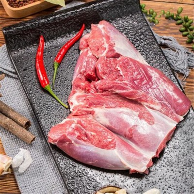 批发正宗内蒙古羊后腿纯肉无骨包饺子穿串商用家用5斤装烧烤食材