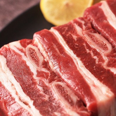 【真原切】内蒙科尔沁冷鲜牛排骨国产黄牛肉非冷冻3斤图3